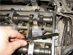 Adjustment of valves Ford (Ford)