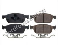 Z171645 pads braking front TOерамиTOа + монтаж. TO 2013--2019 Kuga (diesel)/Escape 2.0 Ecoboost